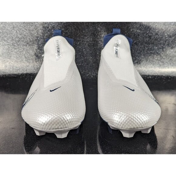 Nike Vapor Edge Pro 360 White Midnight Navy Football Men\'s Size 14.5 NEW main image 4